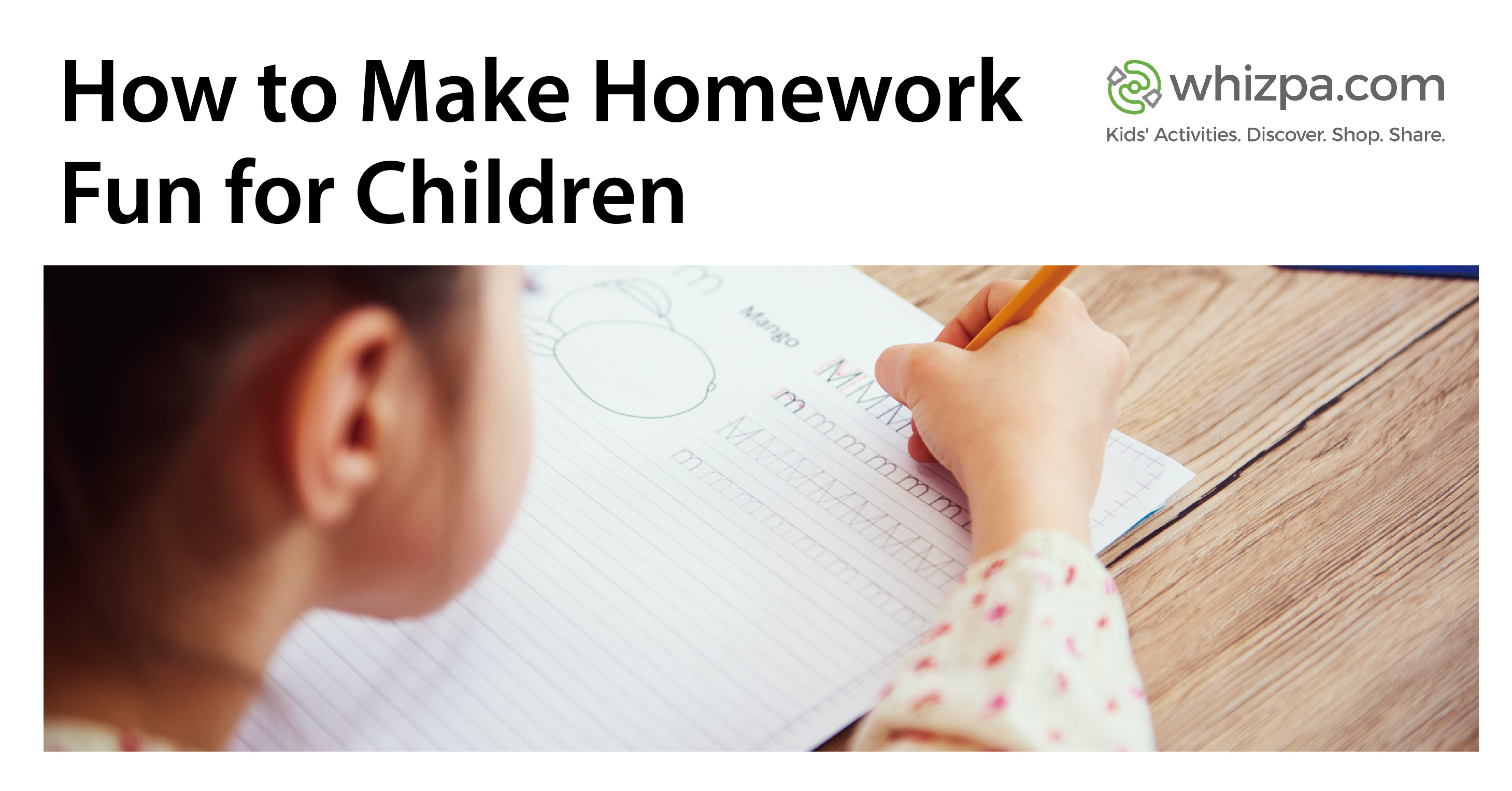 how to make homework fun for kindergarten