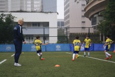 Asia Pacific Soccer School Kei Wing Primary School Kids Soccer Class Prince Edward