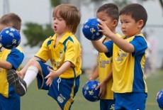 Kinderkicks Ling Liang Sec School Learning Centre Kids Soccer Class Tung Chung