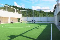 rooftop football pitch
