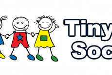 Tinytots Kids Soccer Class with Coach Happy Fun Play Football making friends Discovery Bay Community Hall